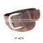 Casual simple pu brown belt