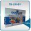 sliver aluminum pop up backdrop stand with display lights