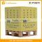 Custom logo printing sticky note pad with wooden pallet