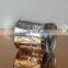 Elecotroplated glass candle jar