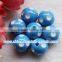 Assorted of 12/14/16/18/20/24MM Round Acrylic Resin Polka Dot Beads Plastic beads for Jewelry Making