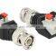 Coax Cat5 Cat6 BNC male CCTV Connector,BNC male Jack Video Balun Connectors BNC male plug