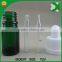2015 hot selling mini green eliquid glass dropper bottle made in china