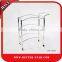Stainless Steel 2 layers 3 wheels catering tray trolley
