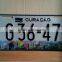 Registration License Plate