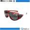 2016 Novelty new style customized unisex red frame double lenses bifocal polarized sports reading sunglasses