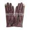 New design women bluetooth call touch screen PU leather gloves P-EWB030