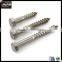DIN571 hex head self tapping bolt M6 M8 wood bolt