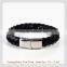 New Style Leather Rope Braided Handmade Bracelet for Men with Magnetic Clasp