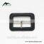 Inner Size 4.1 CM*2.6 CM cm Black Real Leather Buckles Buttons with Metal Pin