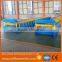 Trapezoidal color glazed metal steel roof tile roll forming making machine