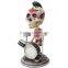 Customized Hallowmas skull singer Bobble Head toys,customized plastic shake head grisly monster bobble head manufacturer