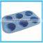 6 Cup Silicone Cake Moulds Silicone Cake Baking Mold 6 Cup Silicone Cake Molds