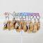 promotional with fake fur plush toy keychain