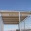 Triple Dog Run Kennel With Metal Top Roof Cover