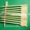 Flexible natural bamboo teppo skewers 30 cm for BBQ