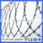 high tensile hot galvanized coil concertina razor barbed wire for security fence(Guangzhou Factory)