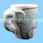 New Design 3D Ceramic Elephant Mug with handle