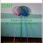 ZENT-82 kids butterfly bamboo pole fishing net