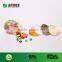 New style 500g honey capacity transparent Plastic Storage Jar