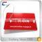 Plastic pvc custom made sized, shaped metal eyelet travel Luggage Tag