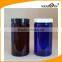Empty 1000g 250g 50g Cobalt Blue Cosmetic Cream Container PET blue Plastic cosmetic Jar