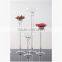Giant wine champagne glass vase with long stem for home wedding decoration