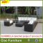 All weather outdoor rattan modular sofa set garden furniture