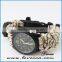 Outdoor 550 Paracord Watch Bracelet 5 in 1 With Compass ,thermometer , Firestick And Blade