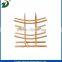12 Bottles Wine Bottle Rack, Bamboo Wine Rack