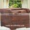 Simple design wooden rice box with burnning color