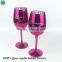 candlestick holders wholesale Handcrafted Votive Festive Glass goblet Candle Stand