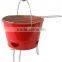 Outdoor portable charcoal BBQ Grill,barbecue BBQ bucket