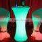 Hot sale modern 16 colors changeable waterproof led bar chair