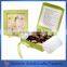Wholesale coffee color cake box with printing