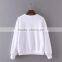 korean fashion colored wholesale fleece custom printed girls hoodies
