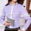 Office lady dress shirts bank hotel work uniform shirts blouse