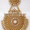 Hair accessory JHOOMAR JHUMAR passa TIKA GOLD PLATED