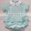 Wholesale Kids Short Sleeve Oxford Stripes Spanish Baby Clothes Sets