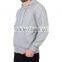 Mens Quilted Plain Hoodie Sweatshirt Winter Jacket