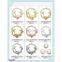 provide 18k gold plated jewelry birdcage pendant