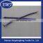 flat braided no tie shoe laces with T-aglet