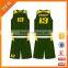Sublimation basketball uniform quick dry cheap basketball uniform set with OEM service