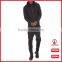 wholesale design your own tracksuit / black color men suit slim fit with factory price H-1908