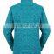lady hot sale anti pilling melange polar fleece jacket winter outdoor wear