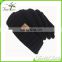 Top quality fashion simple style custom logo cheap funny knit winter beanie hats