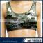 Custom ladies activewear elastic running fitness yoga sexy sports bra