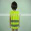 Wholesale high visibility reflective purple pink blue yellow child safety vest