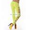 Fashion New Arrival Personality Punk Candy Color Broken Holes Sexy Stretch Soft Pants Legging