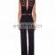 Black Sleeveless Sexy Lace Jumpsuits